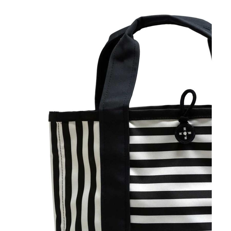 トートバッグ +RING 撥水トートバッグ TALLサイズ レディーストート メンズ 男女兼用 おしゃれ プラスリング 縦長トート Sr.160 ストライプ |  | 04