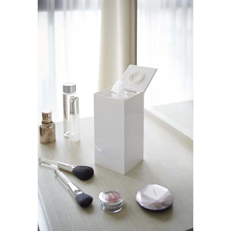 ウェットシートケース 山崎実業 Veil 詰め替え用ロール型ウェットティッシュケース おしゃれ YAMAZAKI ヴェール ホワイト |  | 03