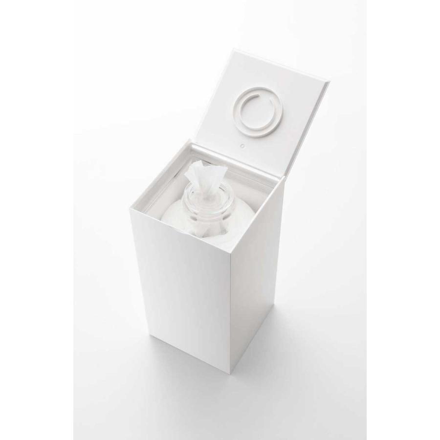 ウェットシートケース 山崎実業 Veil 詰め替え用ロール型ウェットティッシュケース おしゃれ YAMAZAKI ヴェール ホワイト |  | 05