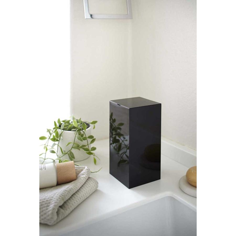 ウェットシートケース 山崎実業 Veil 詰め替え用ロール型ウェットティッシュケース おしゃれ YAMAZAKI ヴェール ブラック |  | 01