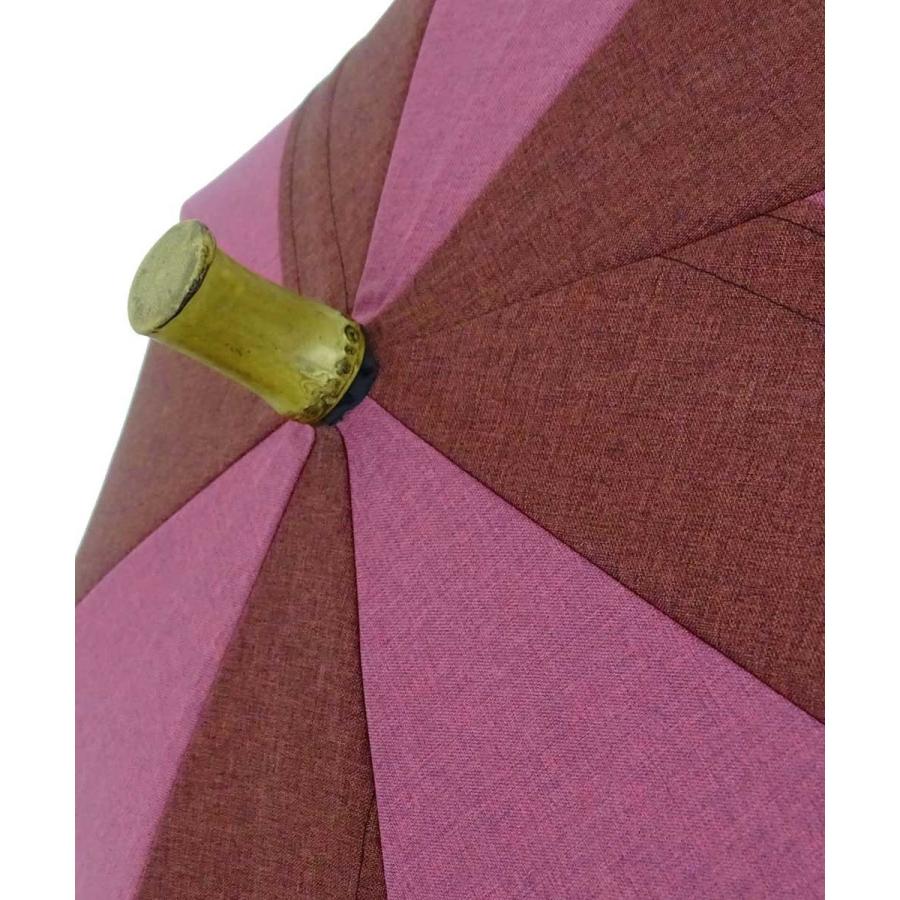 晴雨兼用傘 +RING complex 52cm 日本製 レディース おしゃれ プラスリング 長傘 女性用 T206 レッド |  | 04