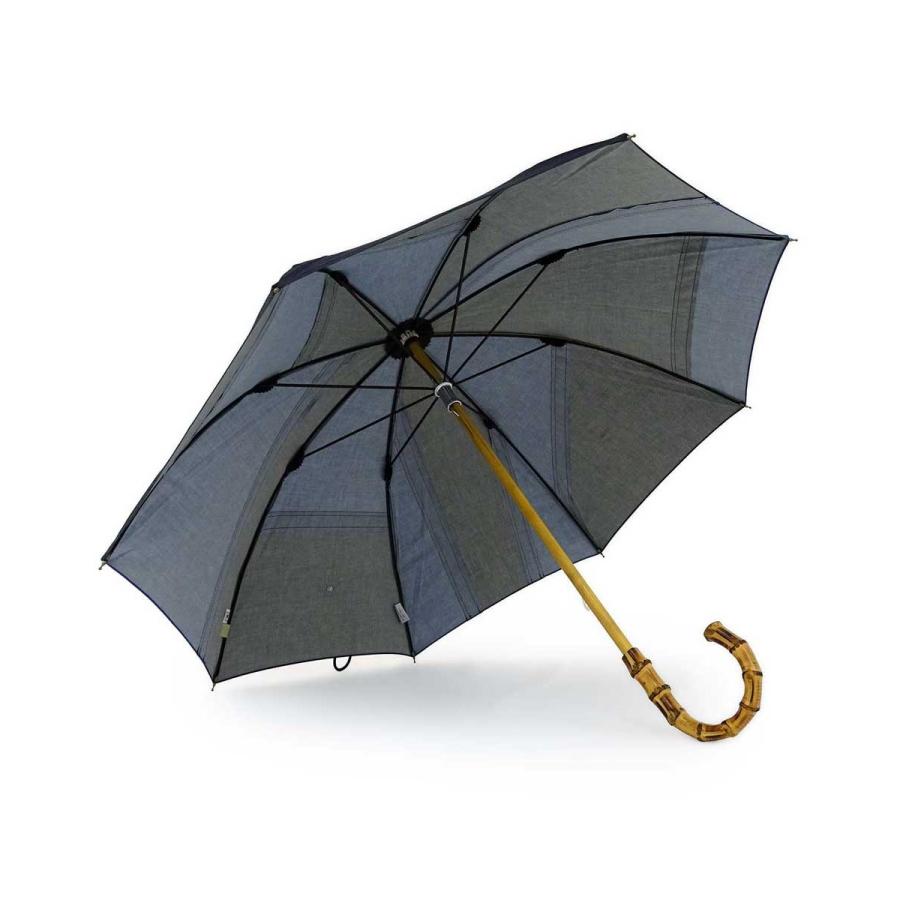 晴雨兼用傘 +RING complex 52cm 日本製 レディース おしゃれ プラスリング 長傘 女性用 T177 ブルー |  | 01