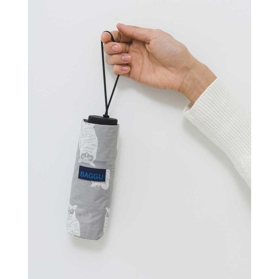 折りたたみ傘 BAGGU UMBRELLA レディース かさ 軽量コンパクト！ おしゃれ！ バグゥ 正規品 折傘 女性用 フクロウ | BAGGU | 03