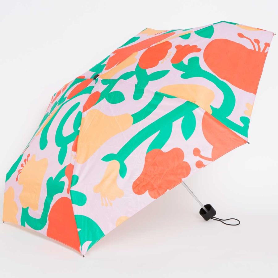 折りたたみ傘 BAGGU UMBRELLA レディース かさ 軽量コンパクト！ おしゃれ！ バグゥ 正規品 折傘 女性用 ホワイトネイビー | BAGGU