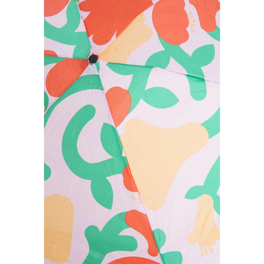 折りたたみ傘 BAGGU UMBRELLA レディース かさ 軽量コンパクト！ おしゃれ！ バグゥ 正規品 折傘 女性用 ホワイトネイビー | BAGGU | 02