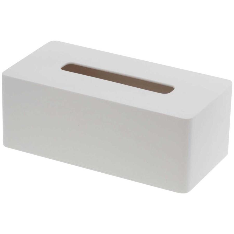 ティッシュケース 山崎実業 TOWER 厚型対応ティッシュケース 壁掛け 壁付け対応 おしゃれ YAMAZAKI タワー ホワイト | 