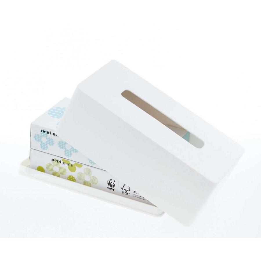 ティッシュケース 山崎実業 TOWER 厚型対応ティッシュケース 壁掛け 壁付け対応 おしゃれ YAMAZAKI タワー ホワイト |  | 06