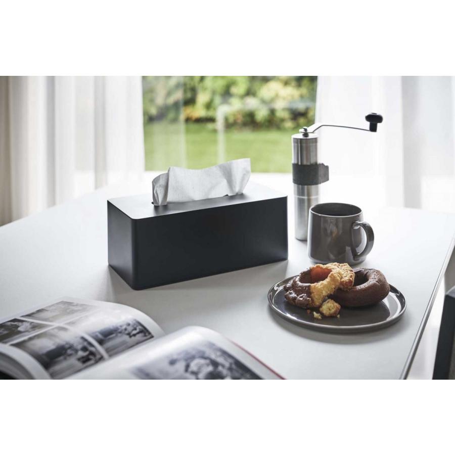 ティッシュケース 山崎実業 TOWER 厚型対応ティッシュケース 壁掛け 壁付け対応 おしゃれ YAMAZAKI タワー ブラック |  | 01