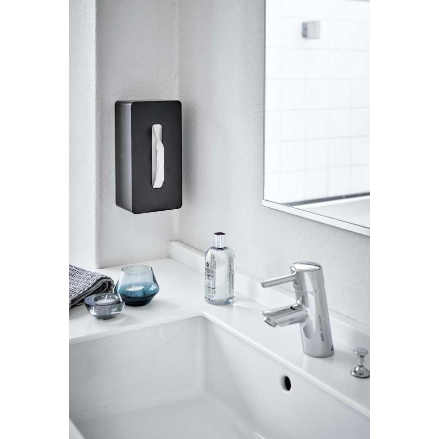 ティッシュケース 山崎実業 TOWER 厚型対応ティッシュケース 壁掛け 壁付け対応 おしゃれ YAMAZAKI タワー ブラック |  | 03