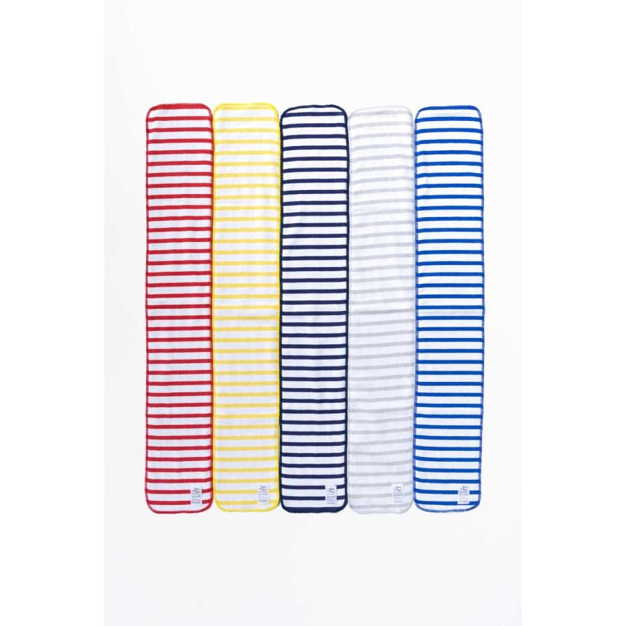 冷感タオル -℃ MINUS DEGREE SOFT SPORTS フェイスタオル おしゃれなボーダー柄！ マイナスディグリー ソフトスポーツ レッド |  | 02