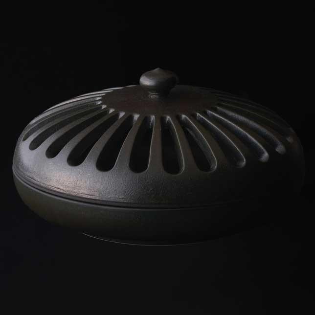 蚊取り線香入れ WDH 線香炉 ギフト 桐箱入り 上質な贈り物として！ ダブリューディーエイチ 炭 | 