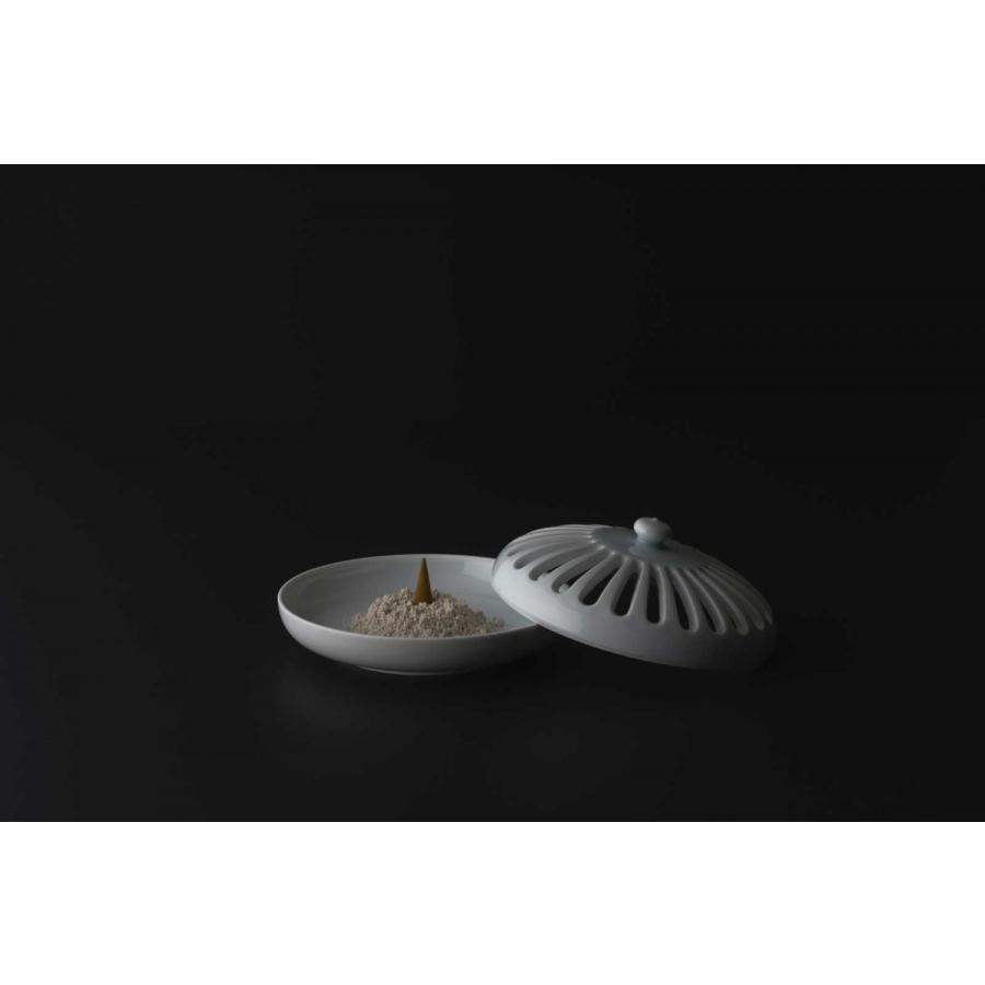 蚊取り線香入れ WDH 線香炉 ギフト 桐箱入り 上質な贈り物として！ ダブリューディーエイチ 青磁 |  | 04