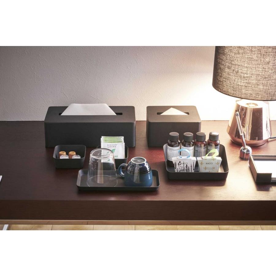 ティッシュケース 山崎実業 TOWER ティッシュボックス ホテルシリーズ ホテルアメニティーグッズ収納 スタイリッシュでおしゃれ！ YAMAZAKI タワー ブラック |  | 04
