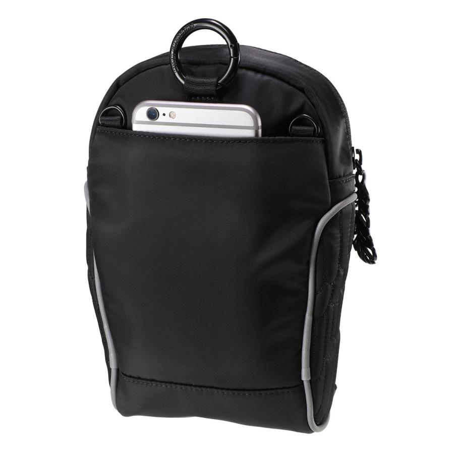 ポーチ MORN CREATIONS メンフクロウポーチ グロー 反射板付き うれしい撥水加工！ モーンクリエイションズ フクロウ ブラック |  | 03