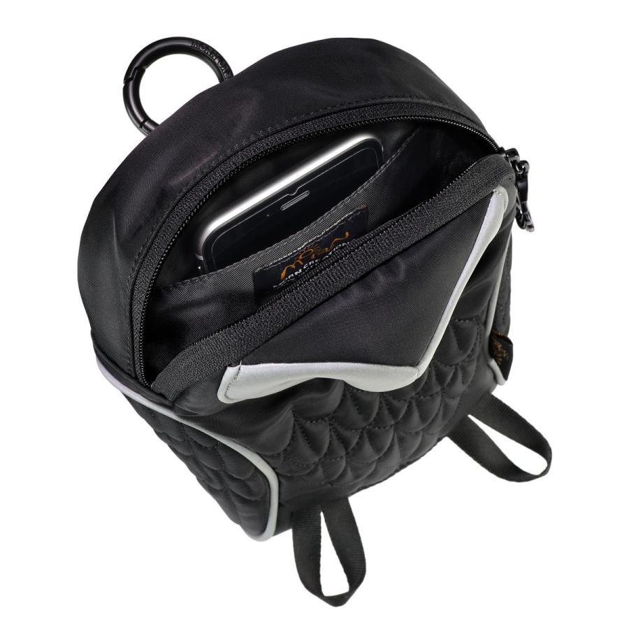 ポーチ MORN CREATIONS メンフクロウポーチ グロー 反射板付き うれしい撥水加工！ モーンクリエイションズ フクロウ ブラック |  | 04