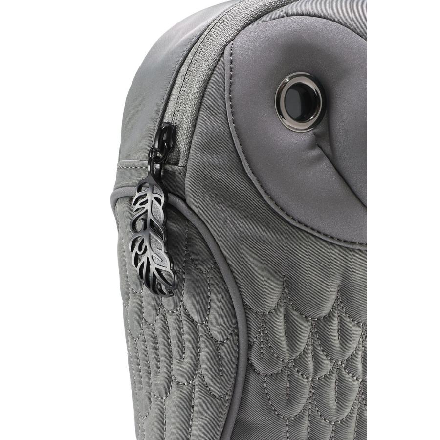 ポーチ MORN CREATIONS メンフクロウポーチ グロー 反射板付き うれしい撥水加工！ モーンクリエイションズ フクロウ グレー |  | 05