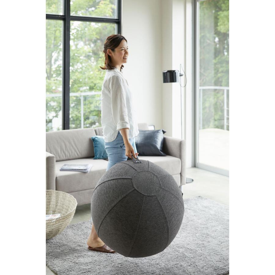 シーティングボール ヴィボラ 正規品 Vivora LUNO CHENILLE バランスボール シェニール チャコールグレー |  | 06