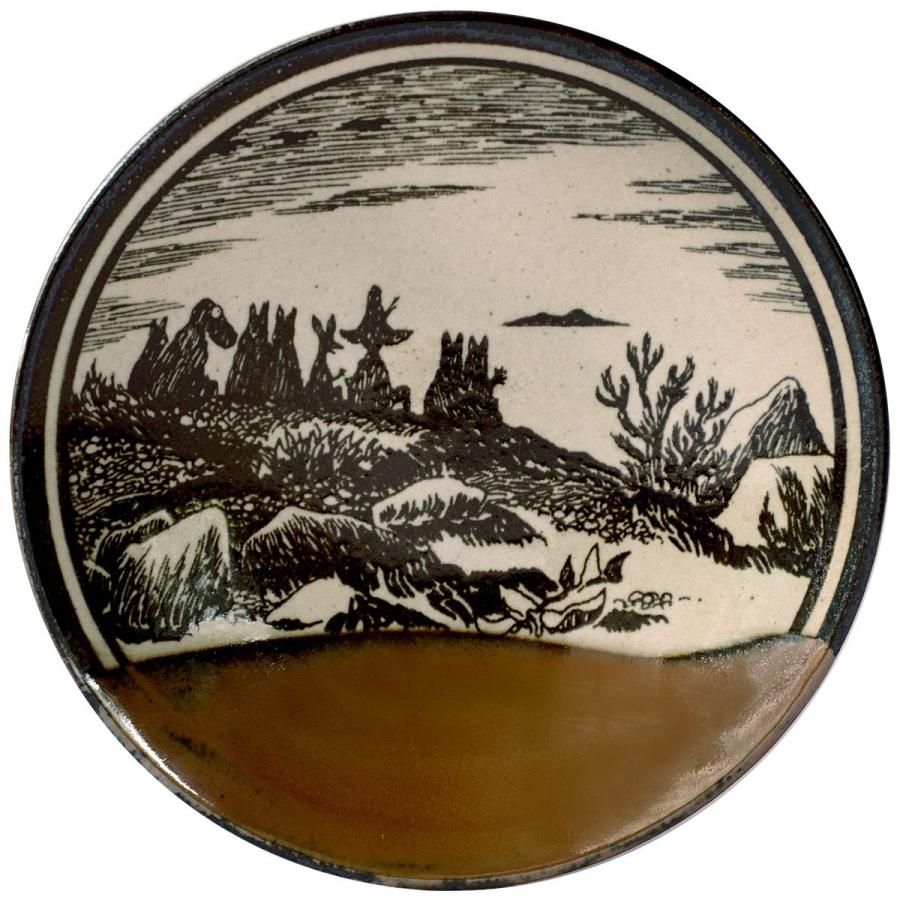 ギフトセット amabro MOOMIN x amabro MASHIKO POTTERY -GLAZE- 5枚組ボックスセット おすすめギフト！ アマブロ ムーミン 益子焼 5枚セット |  | 04