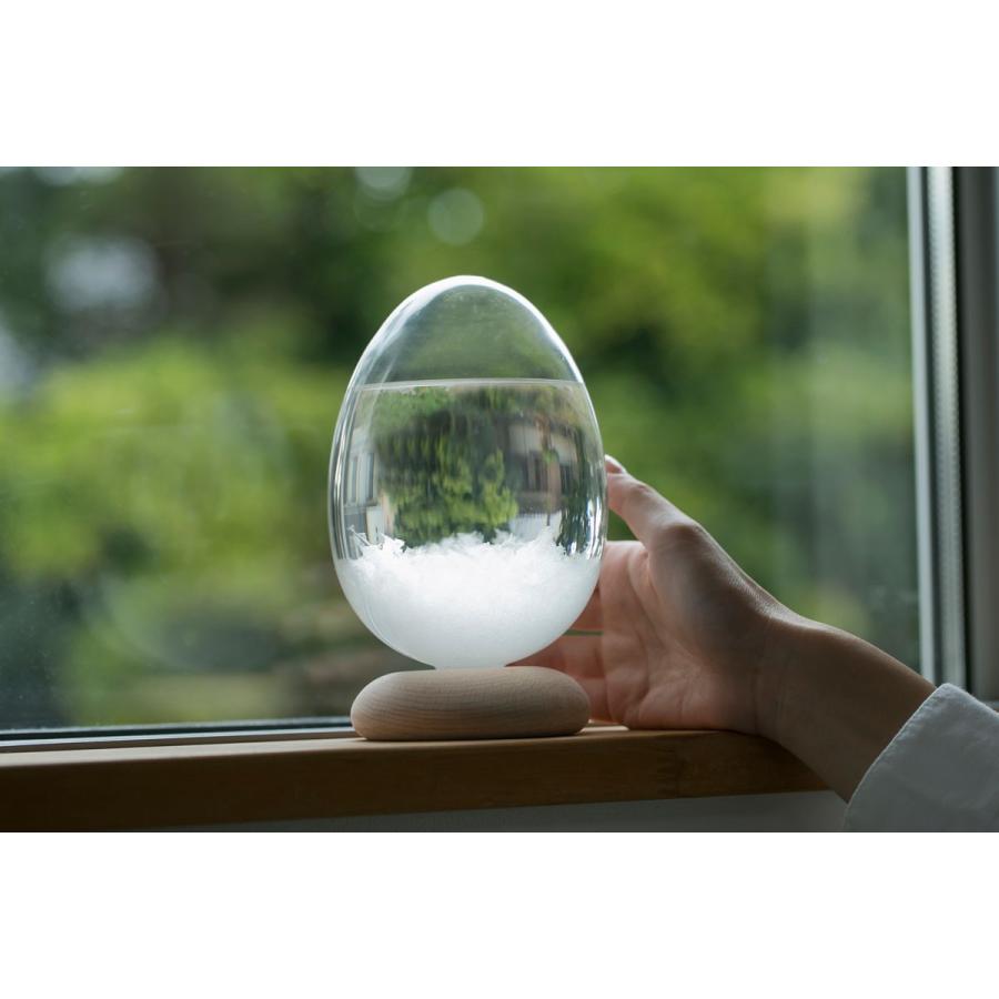 ストームグラス 100％ テンポドロップ テンポパルス 美しいガラスのオブジェ ギフトにオススメの逸品！ 100パーセント ギフトパッケージ入り Tempo Pulse クリア | 100percent | 03