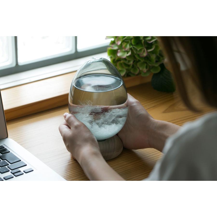 ストームグラス 100％ テンポドロップ テンポパルス 美しいガラスのオブジェ ギフトにオススメの逸品！ 100パーセント ギフトパッケージ入り Tempo Pulse ドーン | 100percent | 03