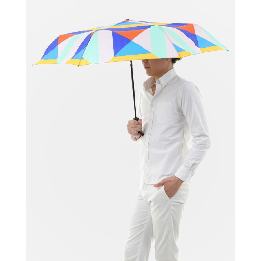 折りたたみ傘 BAGGU UMBRELLA AUTO レディース メンズ 男女兼用 自動開閉式 おすすめ！ バグゥ 正規品 アンブレラオート キルトブロック | BAGGU | 02