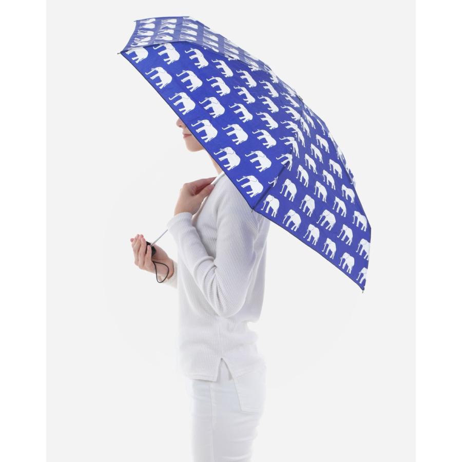 折りたたみ傘 BAGGU UMBRELLA レディース かさ 軽量コンパクト！ おしゃれ！ バグゥ 正規品 折傘 女性用 エレファント | BAGGU | 01