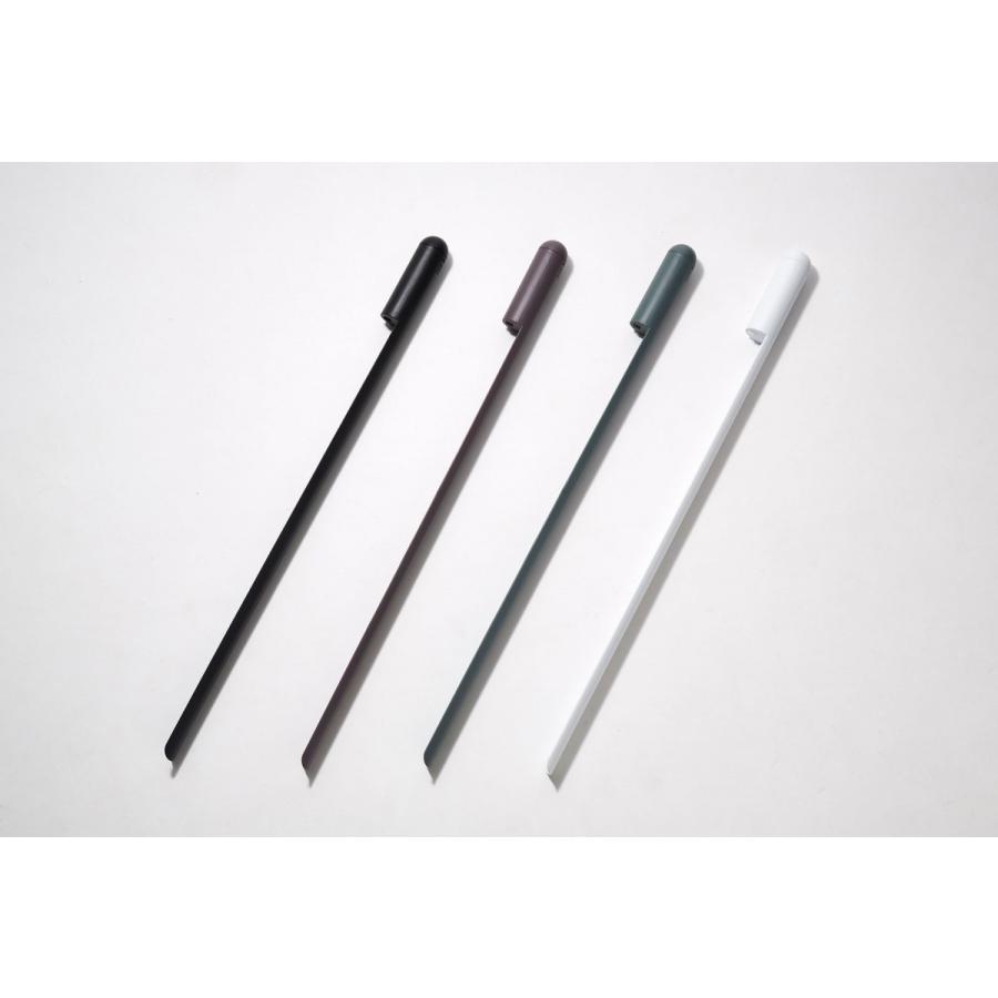 靴べら Ideaco シューホーン ノッポ ロング 靴べらスタンド不要 おしゃれ イデアコ Shoehorn Noppo マットブラック Back 通販 Yahoo ショッピング