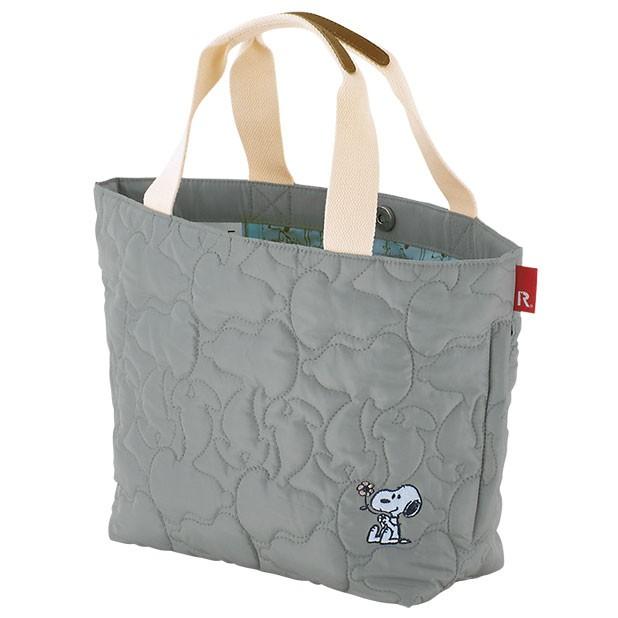トートバッグ ルートート Sn デリキルト ピーナッツ スヌーピー 通勤通学バッグ 大人のためのスヌーピーグッズ Rootote Deli Peanuts 19春夏新作 グレー Back 通販 Yahoo ショッピング