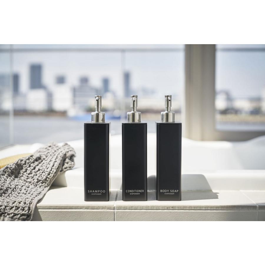 ソープディスペンサー 山崎実業 TOWER 2wayディスペンサー スクエア スリム YAMAZAKI タワー ボディーソープ ブラック |  | 01