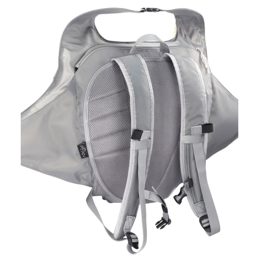 リュック モーンクリエイションズ マンタバックパック Lサイズ 男女兼用 メンズ レディース 通勤 通学 MORN CREATIONS 動物バッグ グレーブルー |  | 02