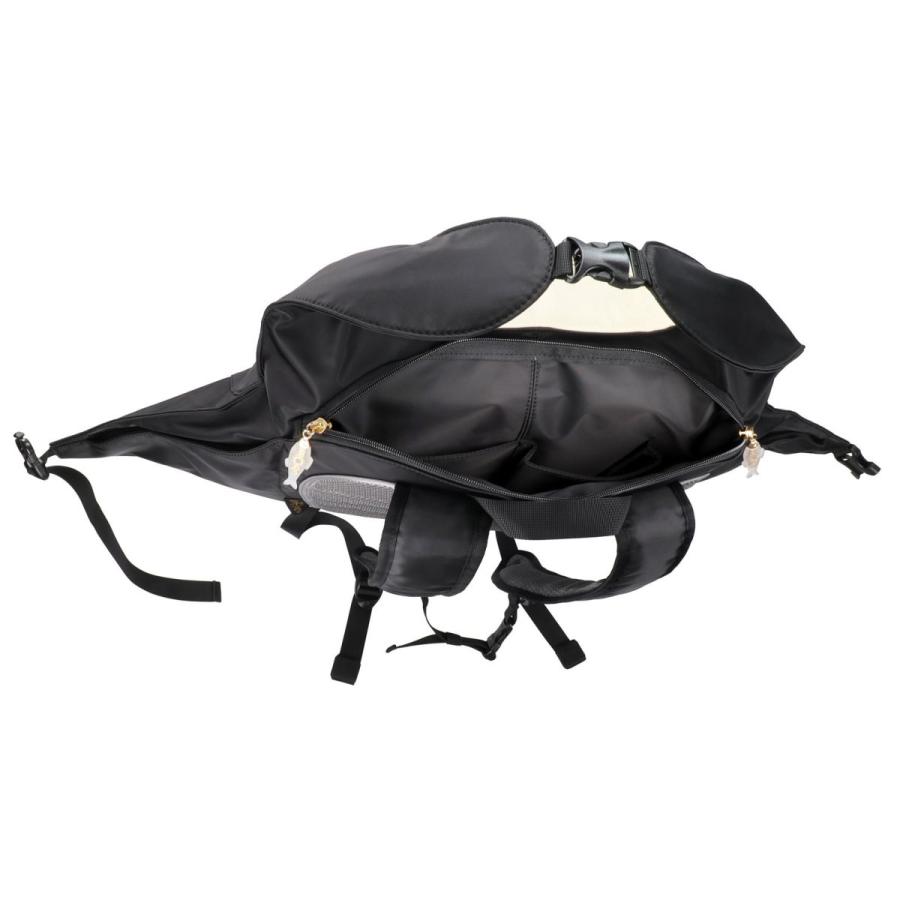 リュック モーンクリエイションズ マンタバックパック Lサイズ 男女兼用 メンズ レディース 通勤 通学 MORN CREATIONS 動物バッグ ブラック |  | 03