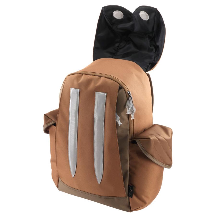 リュック モーンクリエイションズ セイウチバックパック Lサイズ 男女兼用 メンズ レディース 通勤 通学 MORN CREATIONS 動物バッグ ブラウン |  | 04