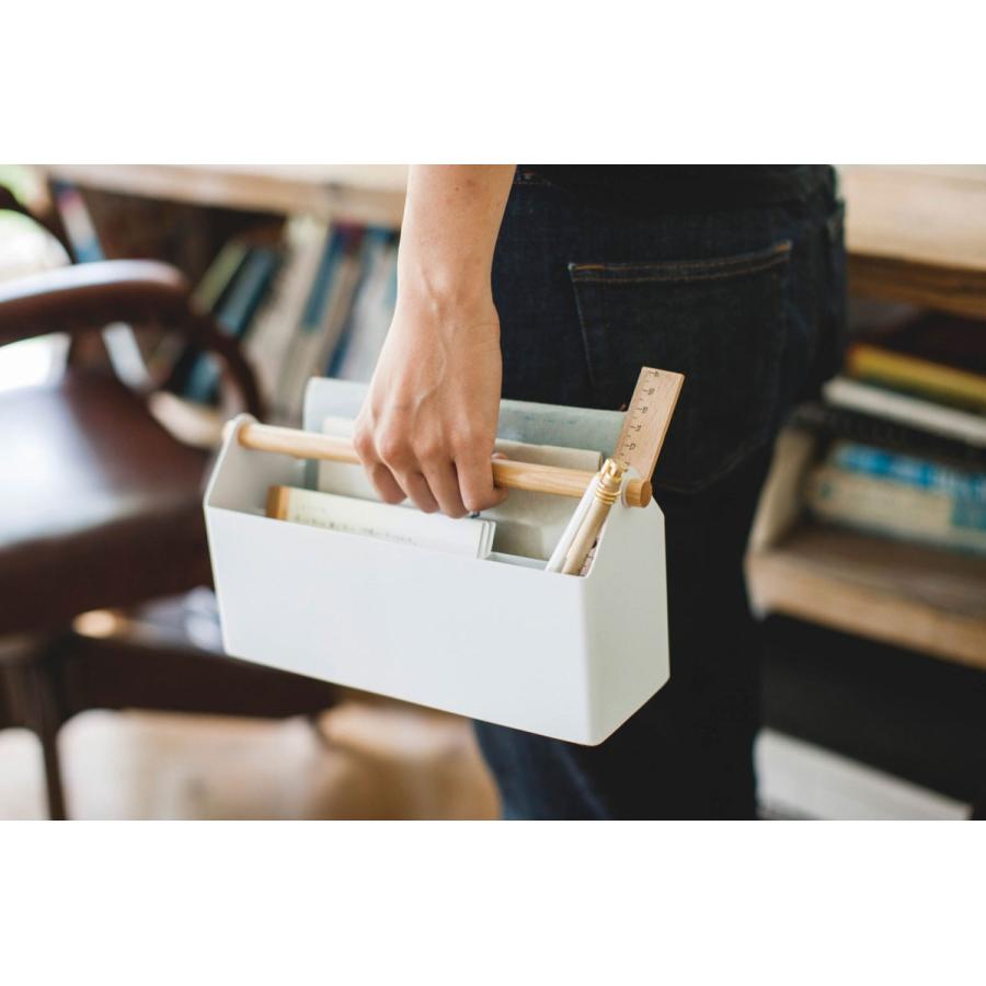 ペン立て YAMAZAKI tosca ペン＆レタースタンド ペンホルダー 山崎実業 トスカ ホワイト |  | 03