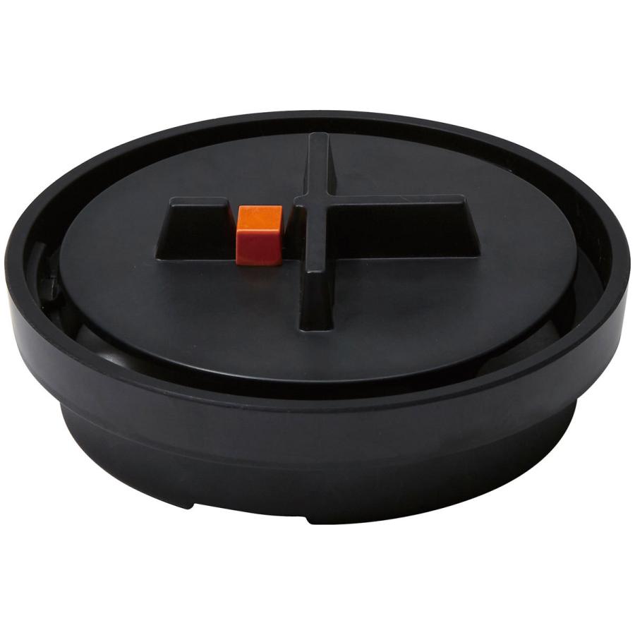 蚊取り線香入れ イデアコ Kayari Manhole 蚊遣り 蚊やり器 ideaco 蚊遣りマンホール マットブラック | 