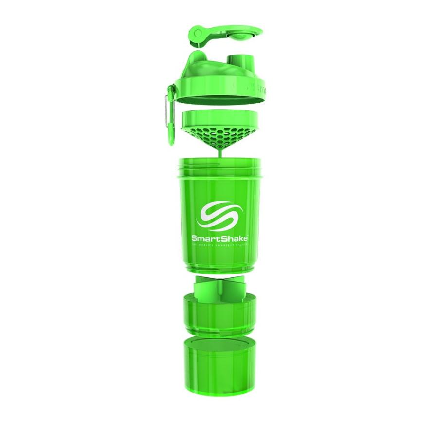 プロテインシェイカー スマートシェイク ORIGINAL2GO 600ml シェーカーボトル プロテインシェーカー SmartShake オリジナルシリーズ NEONグリーン |  | 02