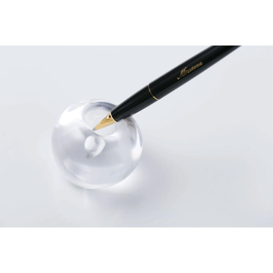 ペン立て 100％ 100パーセント 100percent 1本ペン立て MIZUTAMA ペンホルダー ペンスタンド 水たま クリア | 100percent | 03