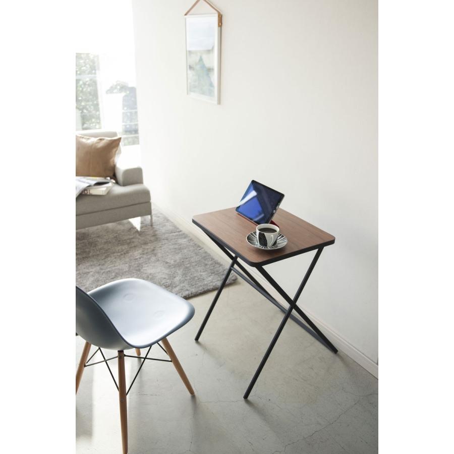 カフェテーブル 山崎実業 正規品 TOWER タワー 折り畳みテーブル ミニ