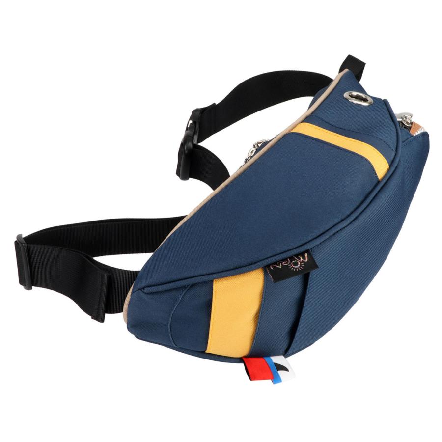 ウエストポーチ モーンクリエイションズ シャークウエストポーチ ウエストバッグ ウエストバック MORN CREATIONS SK-210 コンビ ネイビー/マスタード |  | 07