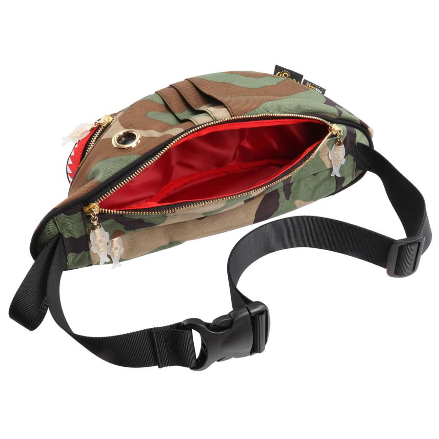 ウエストポーチ モーンクリエイションズ シャークウエストポーチ ウエストバッグ ウエストバック MORN CREATIONS SK-410シリーズ カモ |  | 02