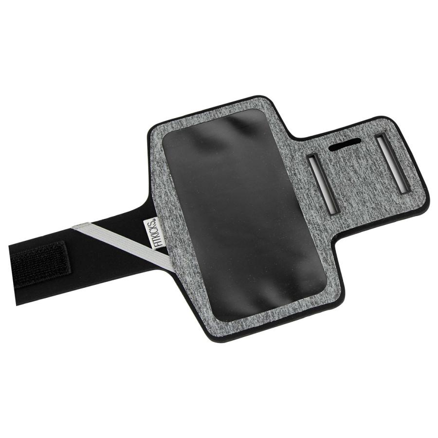 スマホ対応アームバンド フィットキックス ARMBAND ハンズフリースマホケース ランニングアームバンド FITKICKS スマホアームバンド ブラック | 