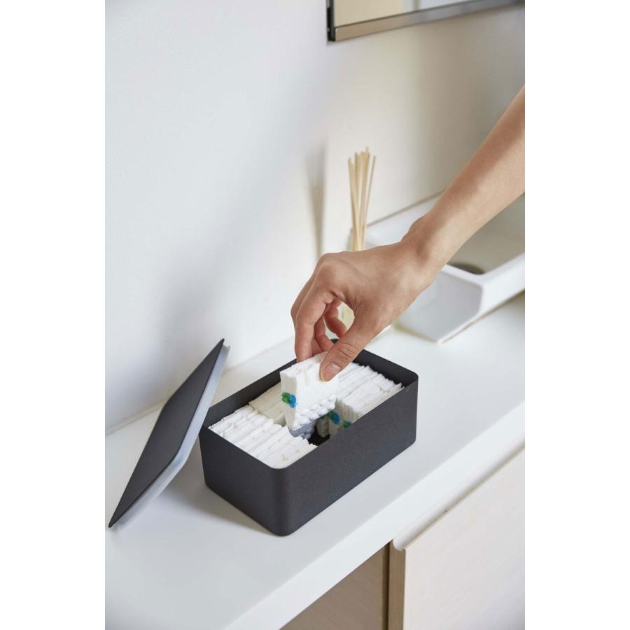 ウェットシートケース 山崎実業 正規品 TOWER タワー ウェットシートケース ウェットティッシュケース ウエットティッシュケース ブラック |  | 05