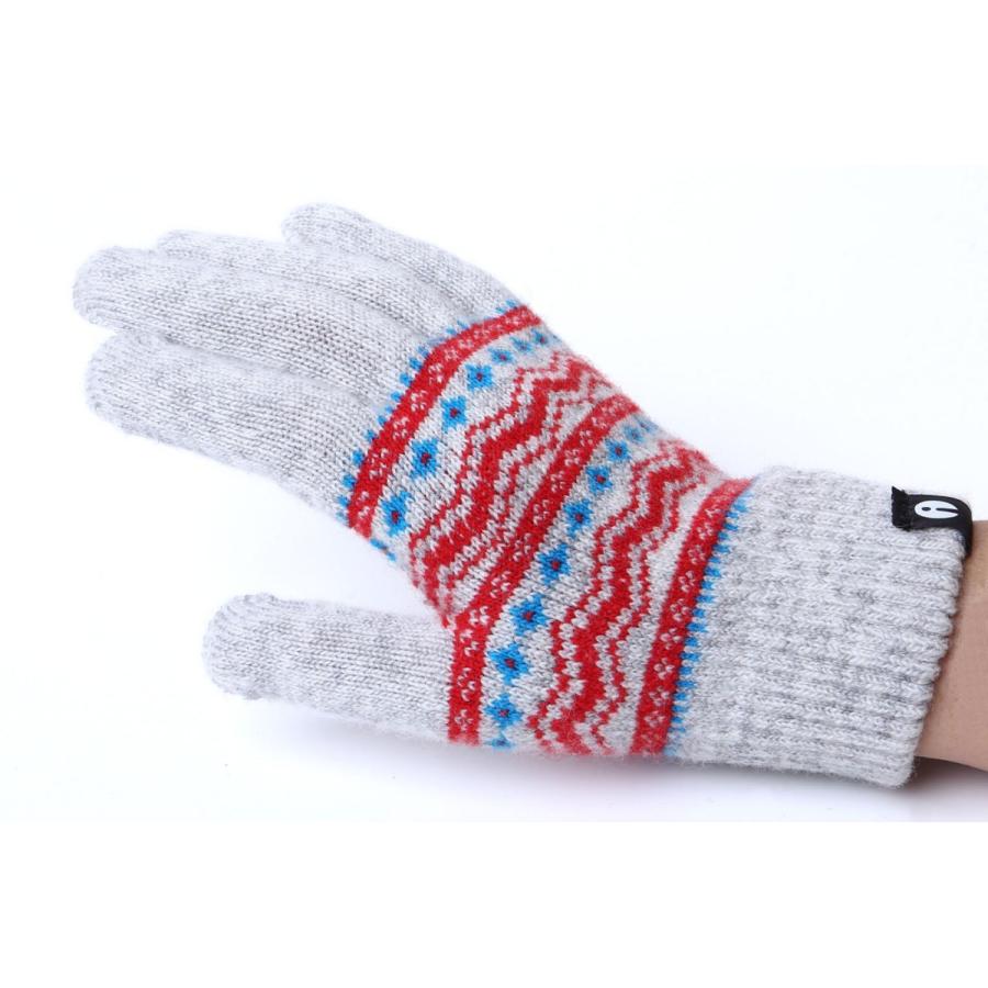 スマホ手袋 アイタッチグローブ Sサイズ スマホ対応手袋 iTouch Gloves レディースサイズ チロル ライトグレー |  | 01