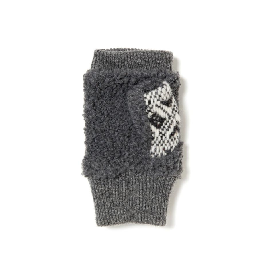 手袋 グッドファブリケーション フィンガーレスグローブ スマホ タッチパネル対応 GOOD FABRICATION FINGERLESS GLOVES AVOCA グレー |  | 02