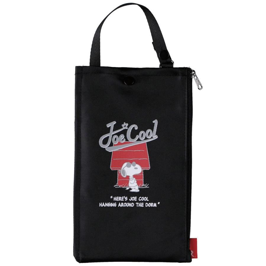 マスク収納ケース ROOTOTE IP.マスクケース ウイズルー ピーナッツ マスクケース 携帯用 ルートート withRoo PEANUTS-5E 8152 ブラック | ROOTOTE