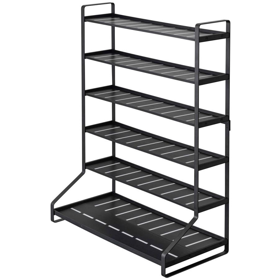 おもちゃ収納 Yamazaki Tower ミニカー レールトイラック トミカ収納 プラレール収納 山崎実業 タワー ブラック Back 通販 Yahoo ショッピング