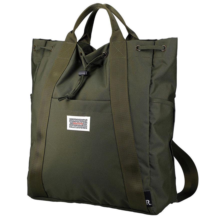 リュック Rootote Sn セオルーパッカブル A 新作 2wayトートバッグ レディース メンズ ルートート Ceoroo 1937 オリーブ 194 Back 通販 Yahoo ショッピング