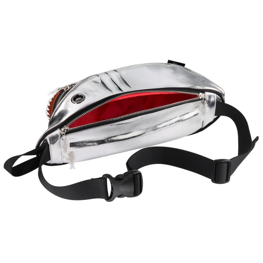 ウエストポーチ モーンクリエイションズ シャークウエストポーチ ウエストバッグ ウエストバック MORN CREATIONS SK-510シリーズ シルバー |  | 05