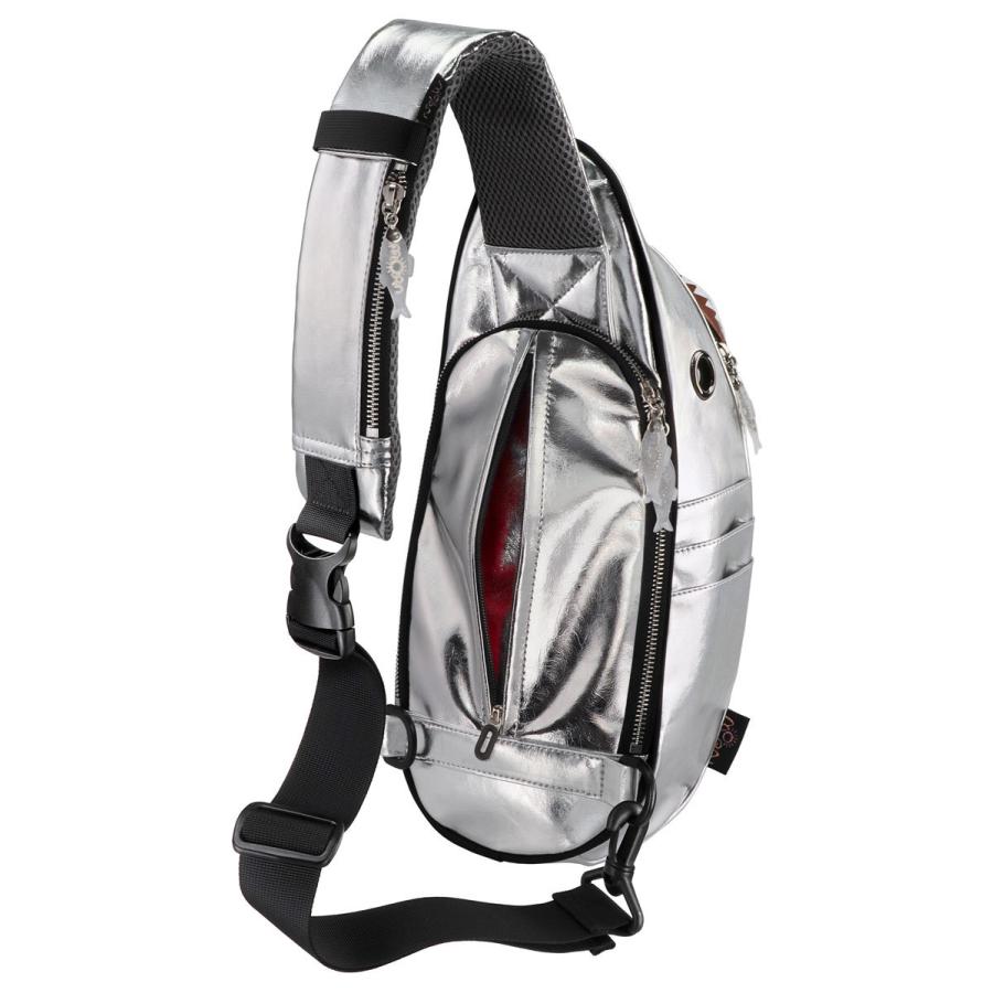 ウエストポーチ モーンクリエイションズ シャークスリングバッグ ウエストバッグ ウエストバック MORN CREATIONS SK-529シリーズ シルバー |  | 03