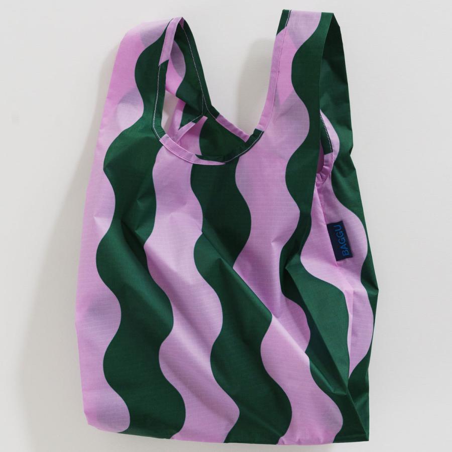 ♡専用♡新品　BAGGU エコバッグ　ウェービーストライプ　セット BAGGU エコバッグ バグゥ 正規品 BABY 折りたたみ ショッピング