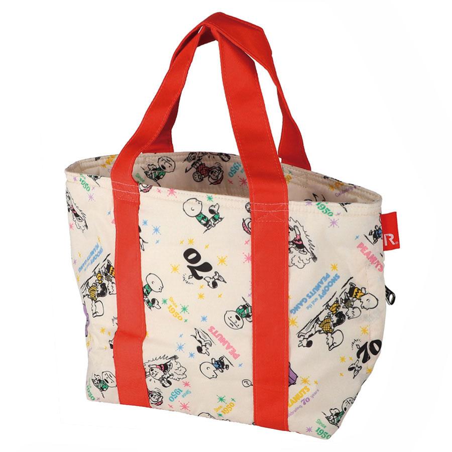 ランチバッグ ROOTOTE IP.サーモキーパーランチ ピーナッツ 保冷バッグ ルートート ThermoKeeper LUNCH PEANUTS-5F レッド | ROOTOTE